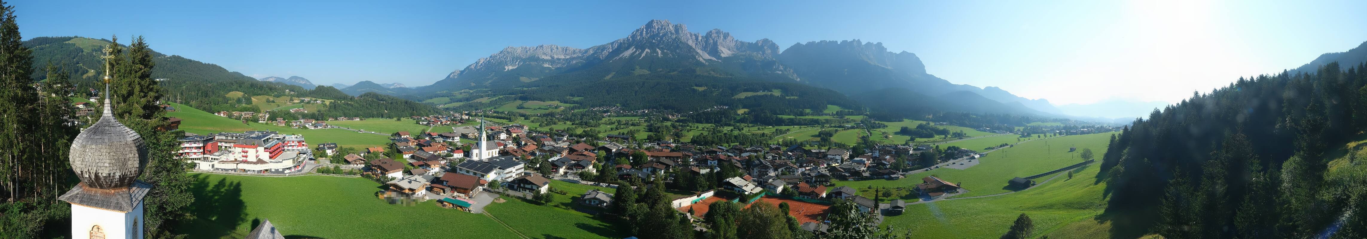 Archiv Foto Webcam Ellmau, Wilder Kaiser