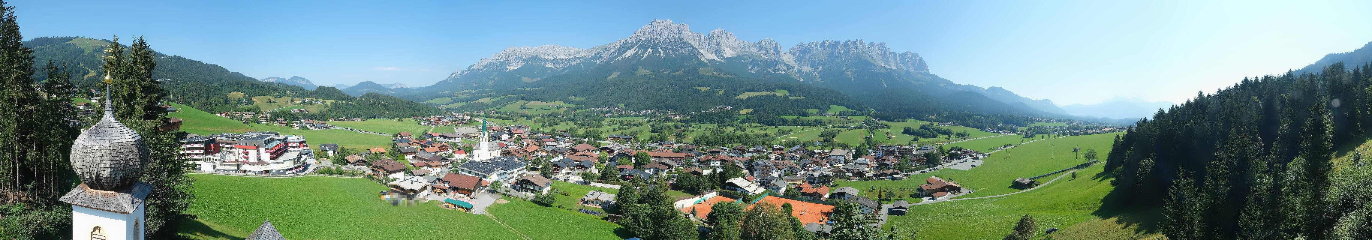 Archiv Foto Webcam Ellmau, Wilder Kaiser