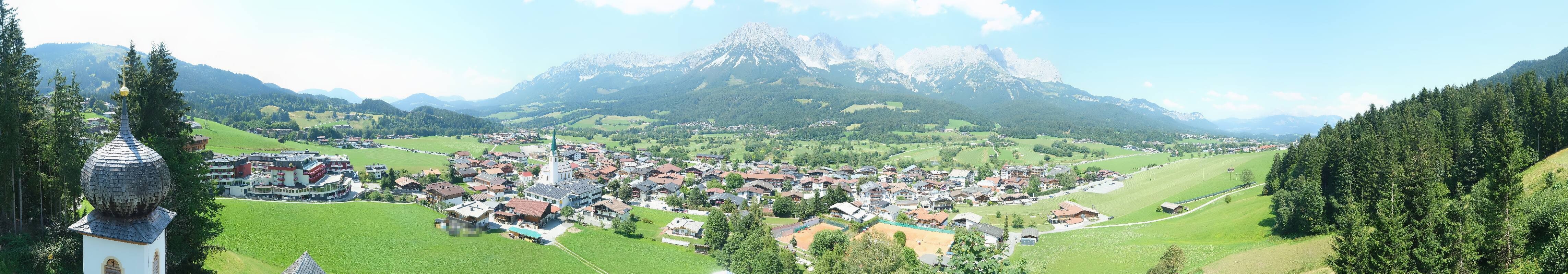 Archiv Foto Webcam Ellmau, Wilder Kaiser