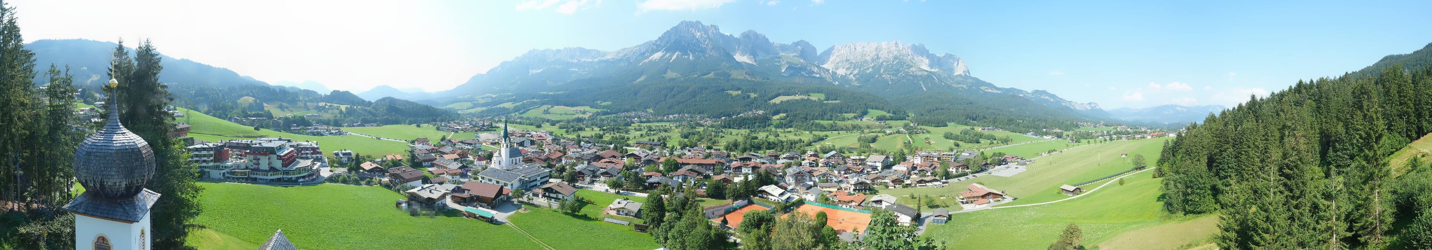 Archiv Foto Webcam Ellmau, Wilder Kaiser