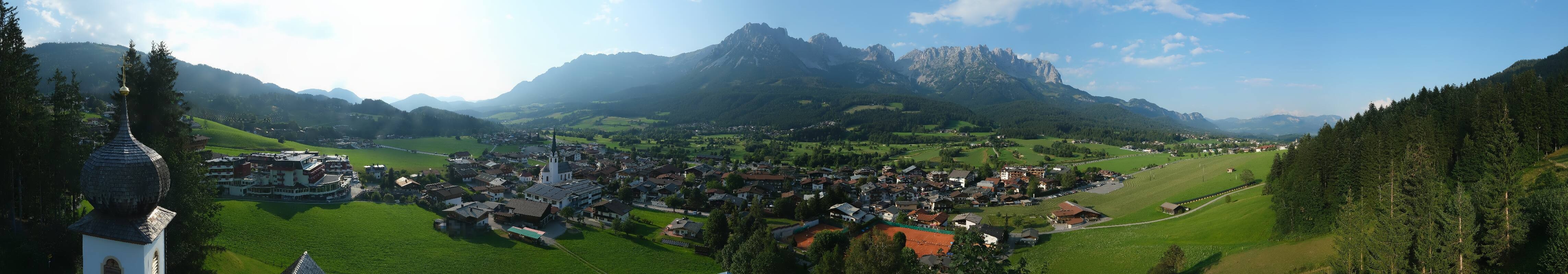 Archiv Foto Webcam Ellmau, Wilder Kaiser