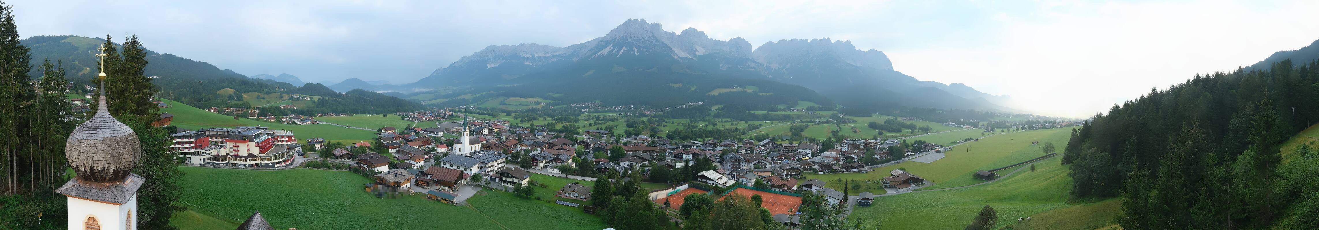 Archiv Foto Webcam Ellmau, Wilder Kaiser
