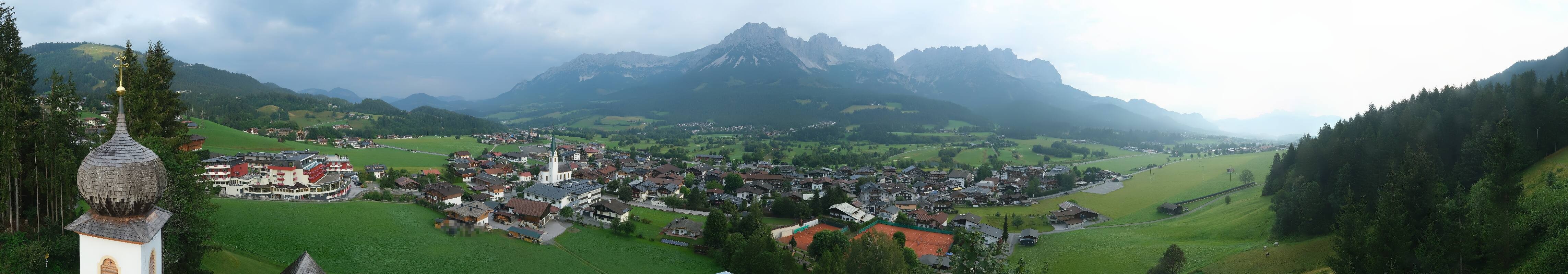 Archiv Foto Webcam Ellmau, Wilder Kaiser