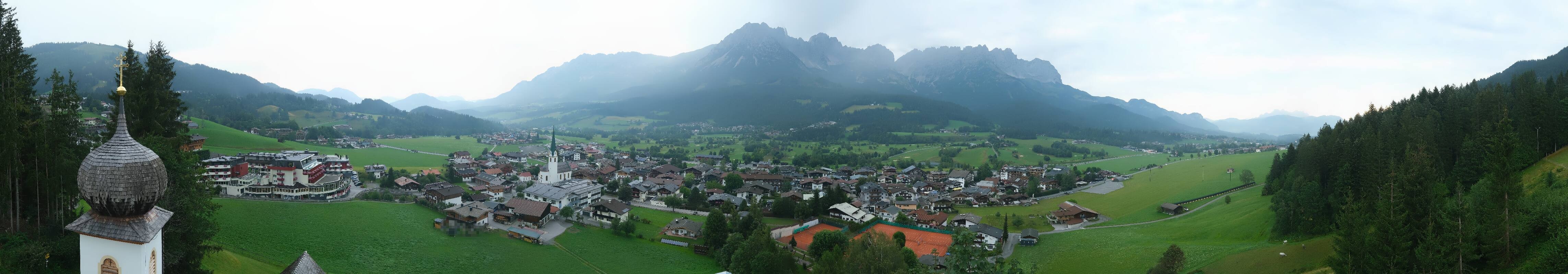 Archiv Foto Webcam Ellmau, Wilder Kaiser