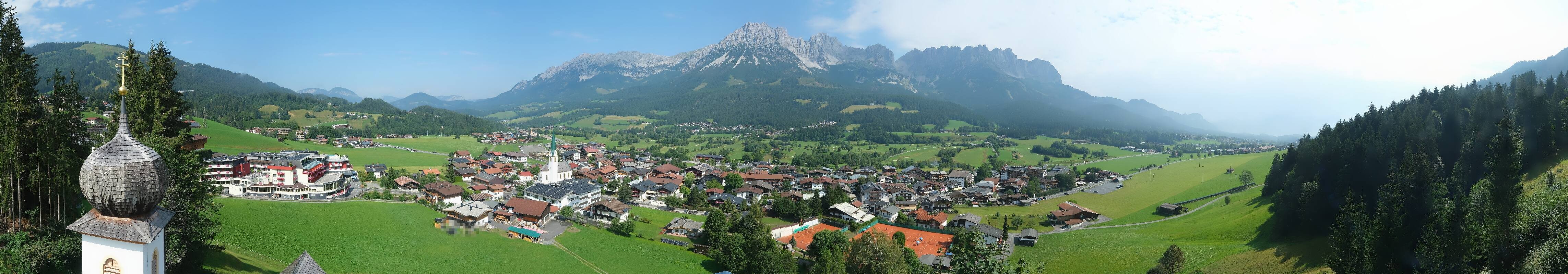 Archiv Foto Webcam Ellmau, Wilder Kaiser