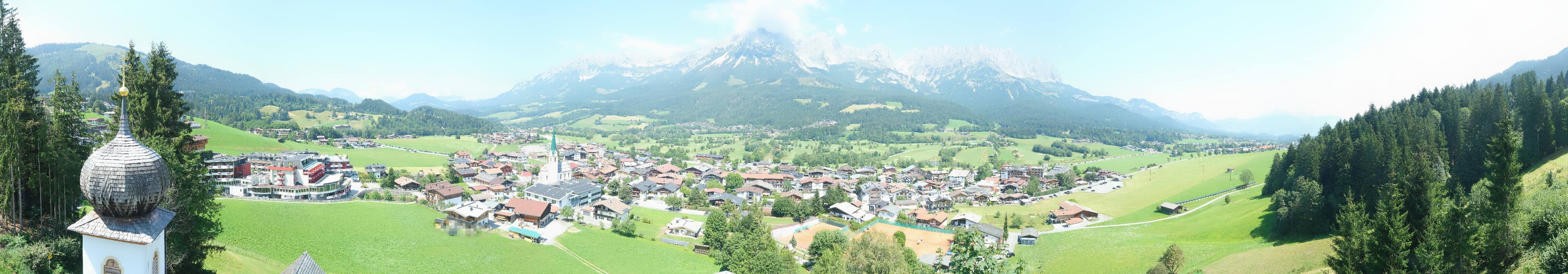 Archiv Foto Webcam Ellmau, Wilder Kaiser