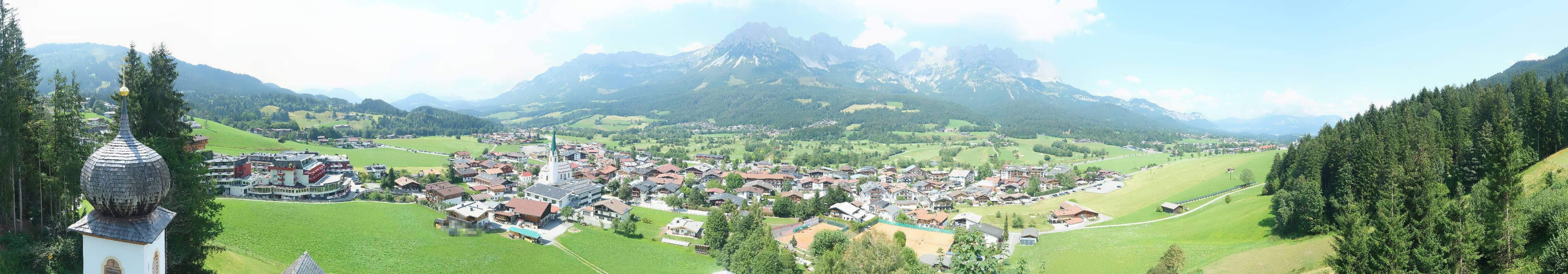 Archiv Foto Webcam Ellmau, Wilder Kaiser