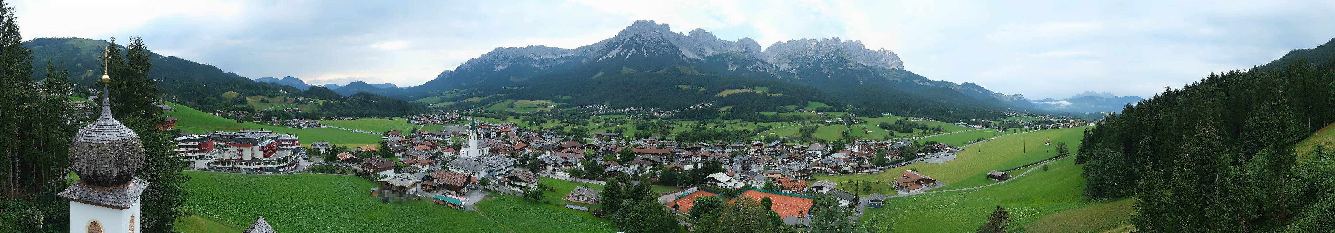 Archiv Foto Webcam Ellmau, Wilder Kaiser