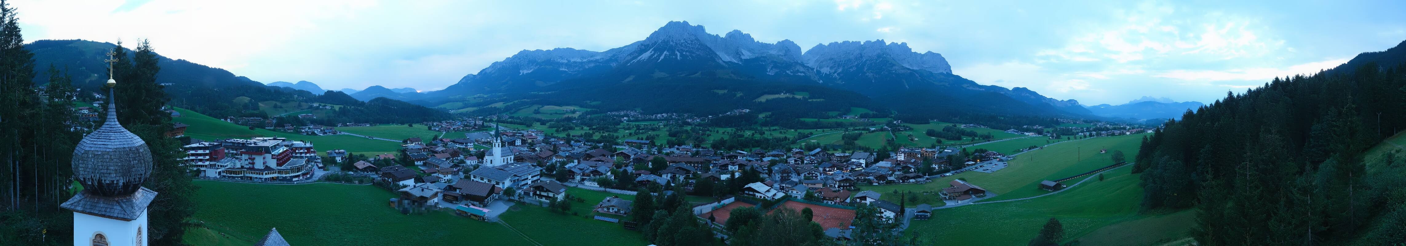 Archiv Foto Webcam Ellmau, Wilder Kaiser