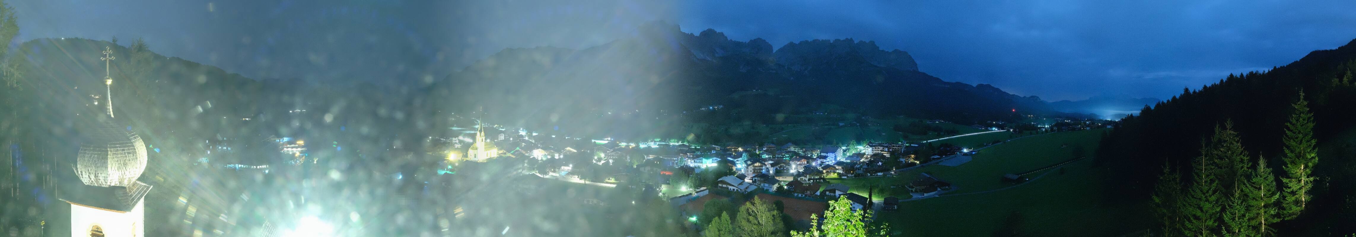 Archiv Foto Webcam Ellmau, Wilder Kaiser