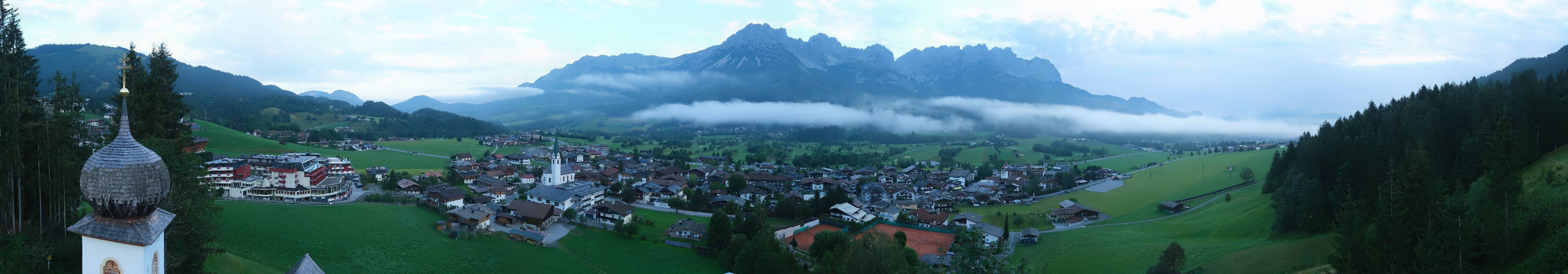 Archiv Foto Webcam Ellmau, Wilder Kaiser