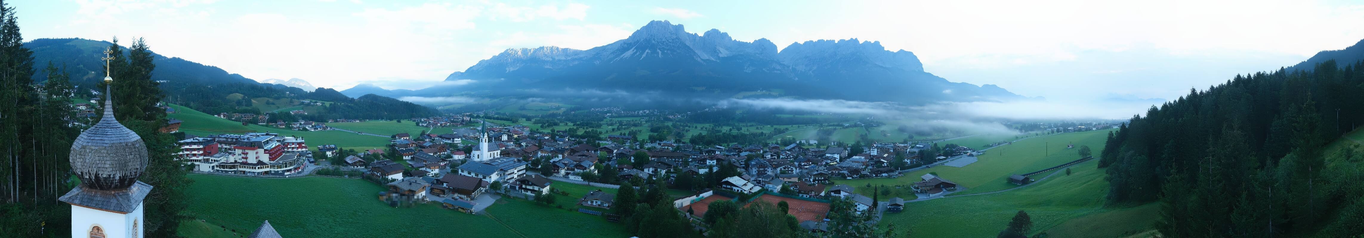 Archiv Foto Webcam Ellmau, Wilder Kaiser