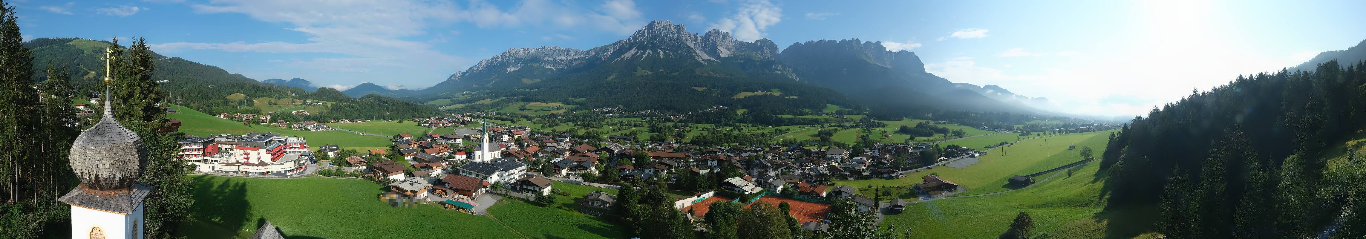 Archiv Foto Webcam Ellmau, Wilder Kaiser