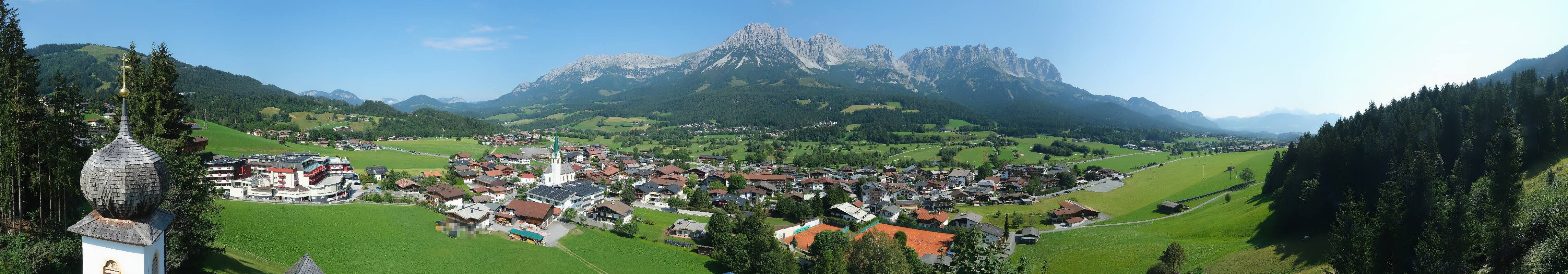 Archiv Foto Webcam Ellmau, Wilder Kaiser