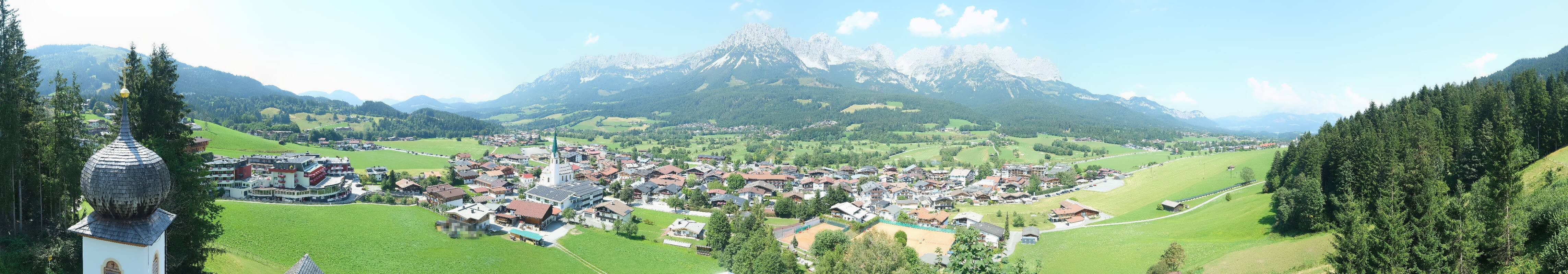 Archiv Foto Webcam Ellmau, Wilder Kaiser