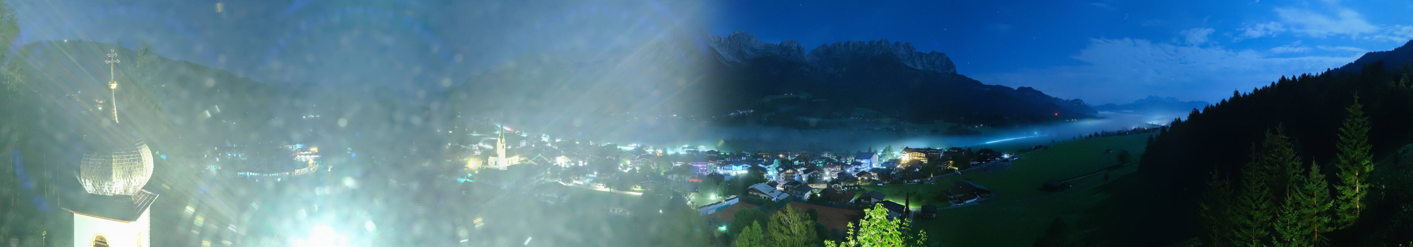 Archiv Foto Webcam Ellmau, Wilder Kaiser