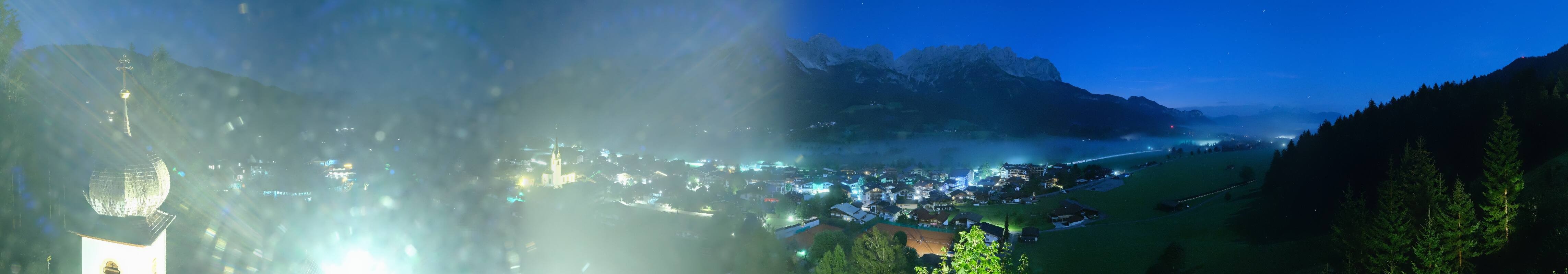 Archiv Foto Webcam Ellmau, Wilder Kaiser