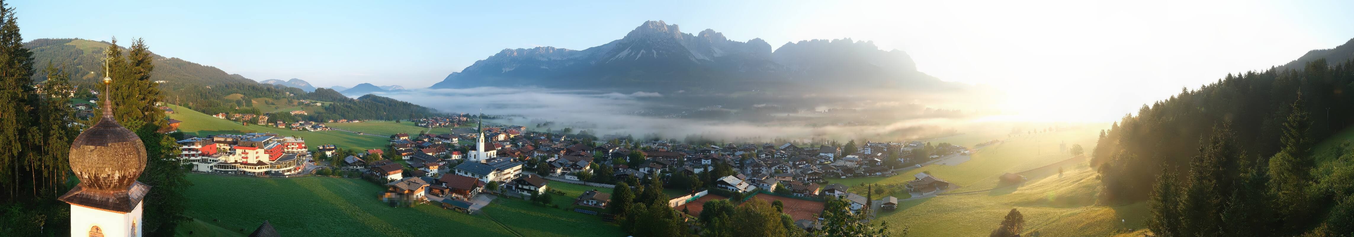 Archiv Foto Webcam Ellmau, Wilder Kaiser
