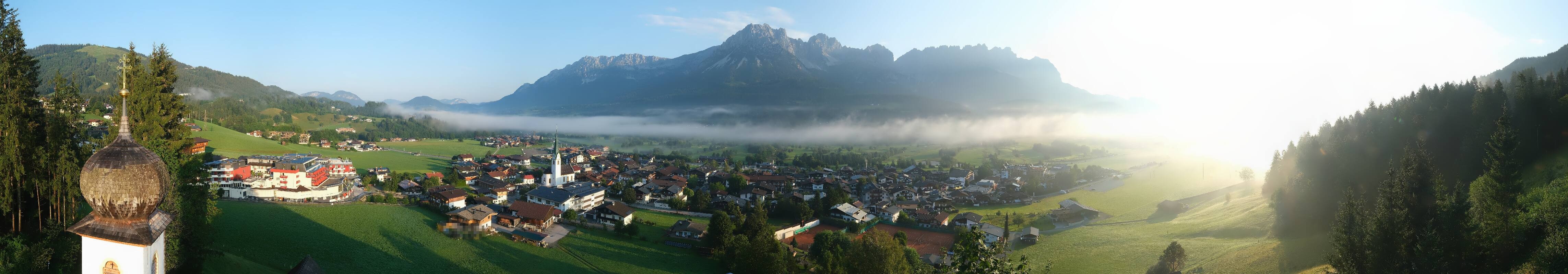 Archiv Foto Webcam Ellmau, Wilder Kaiser