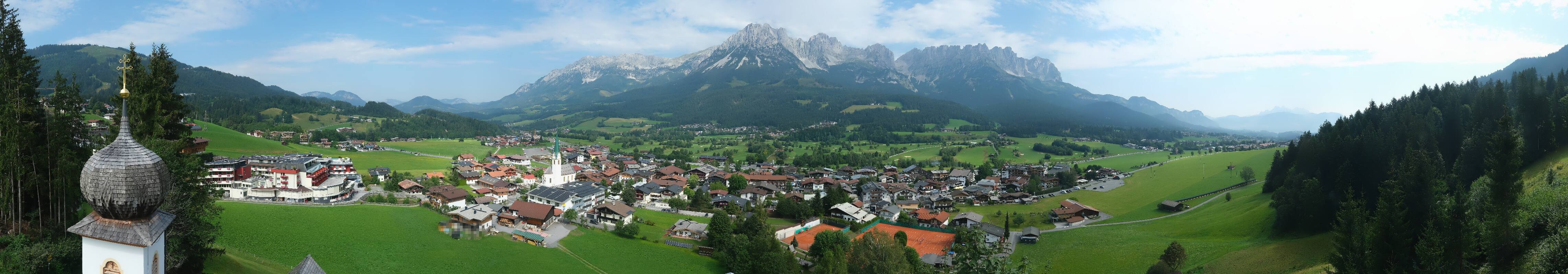 Archiv Foto Webcam Ellmau, Wilder Kaiser