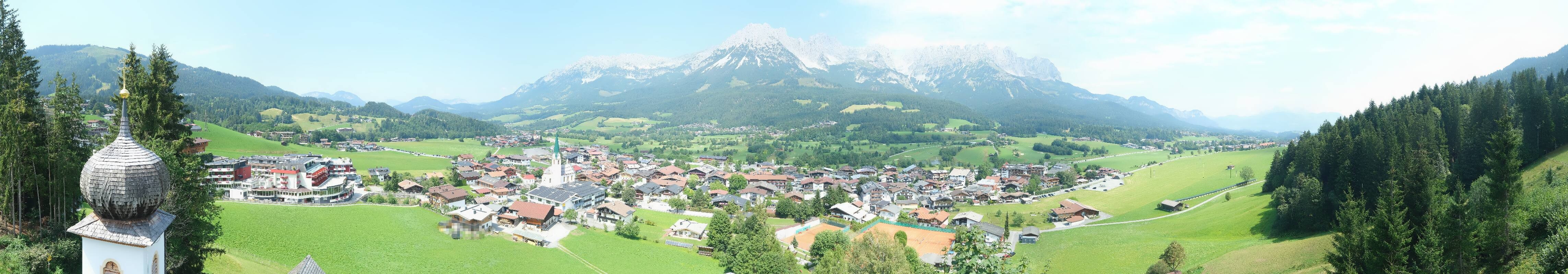 Archiv Foto Webcam Ellmau, Wilder Kaiser