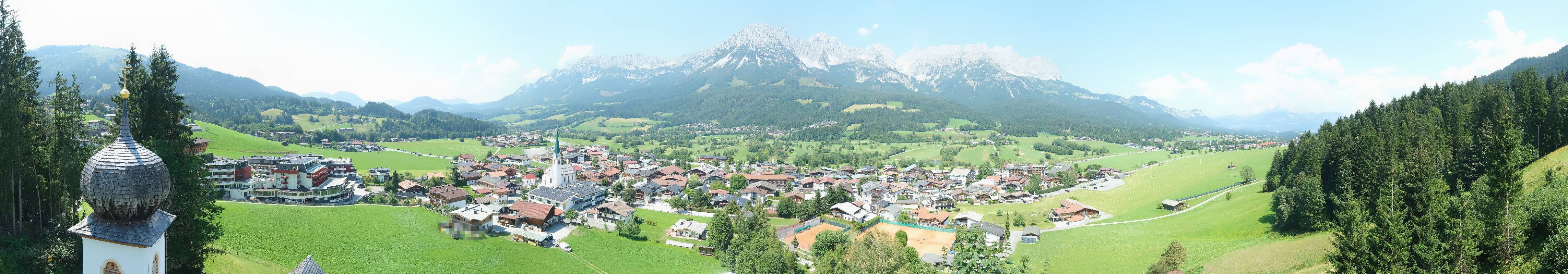 Archiv Foto Webcam Ellmau, Wilder Kaiser