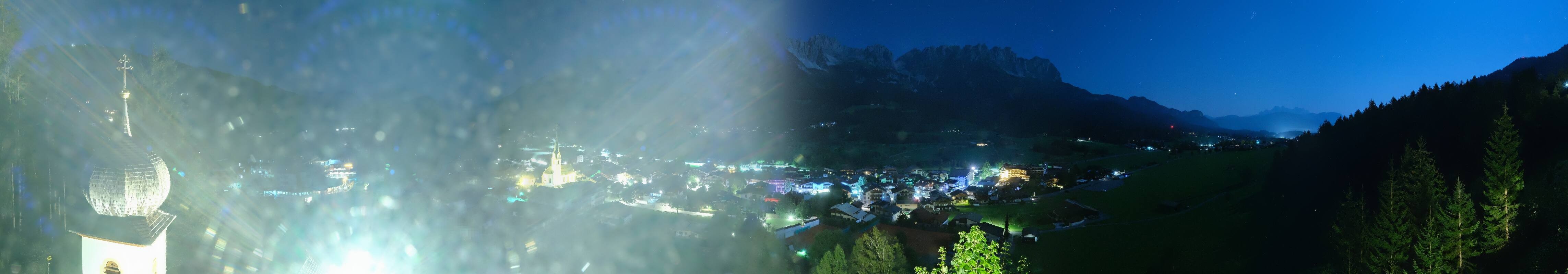 Archiv Foto Webcam Ellmau, Wilder Kaiser