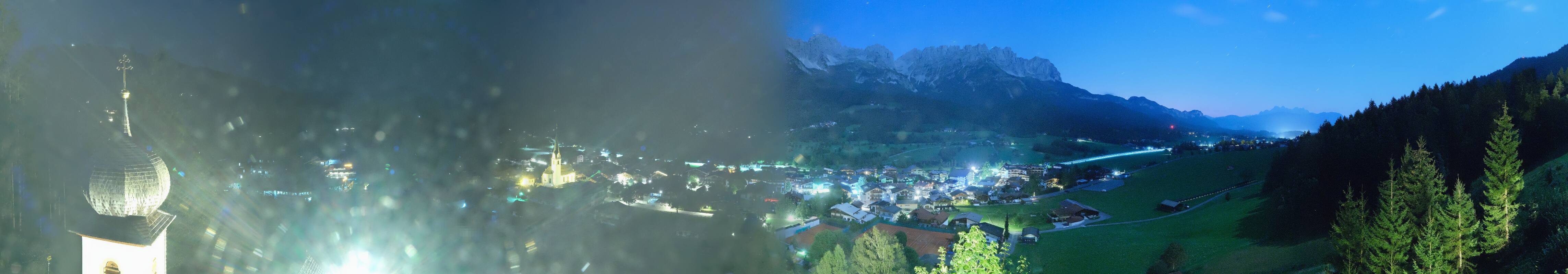 Archiv Foto Webcam Ellmau, Wilder Kaiser