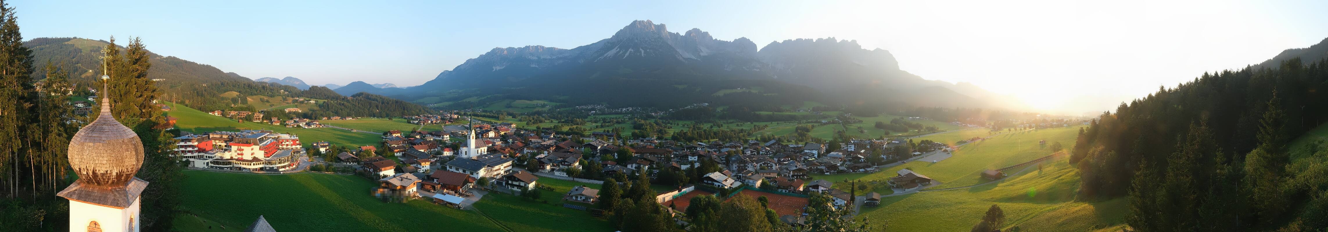 Archiv Foto Webcam Ellmau, Wilder Kaiser