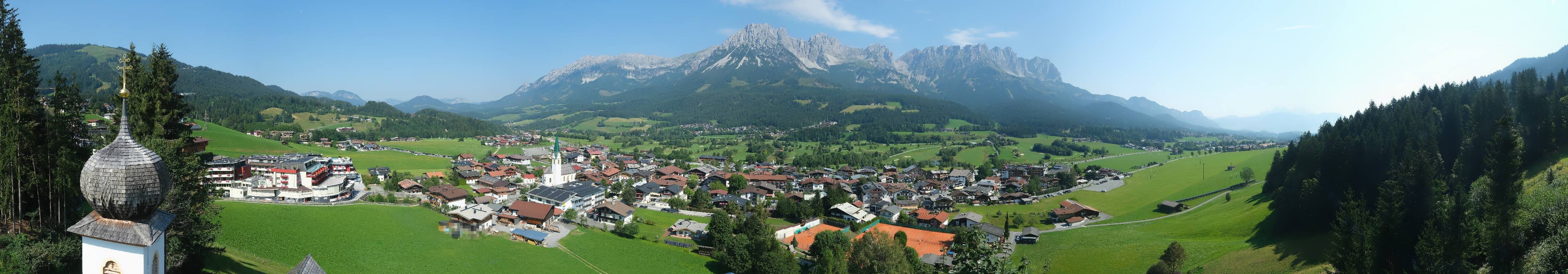 Archiv Foto Webcam Ellmau, Wilder Kaiser