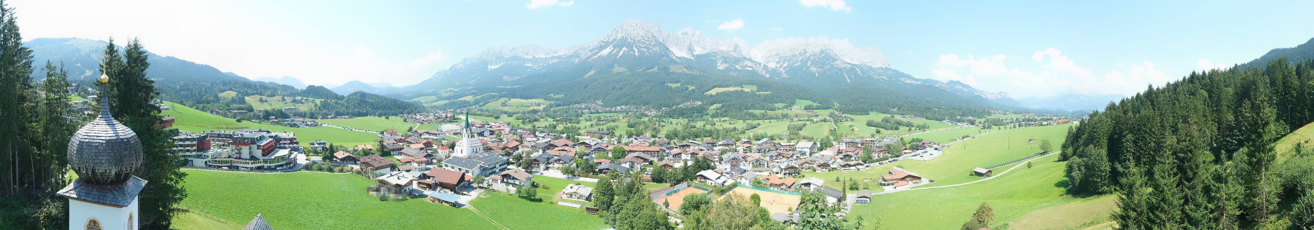 Archiv Foto Webcam Ellmau, Wilder Kaiser