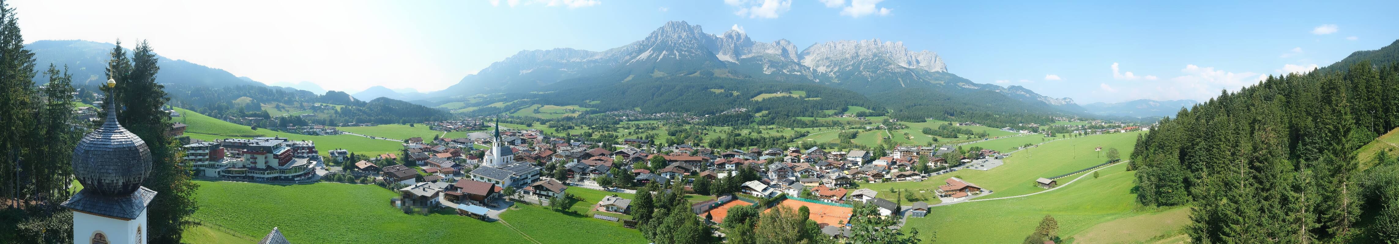 Archiv Foto Webcam Ellmau, Wilder Kaiser