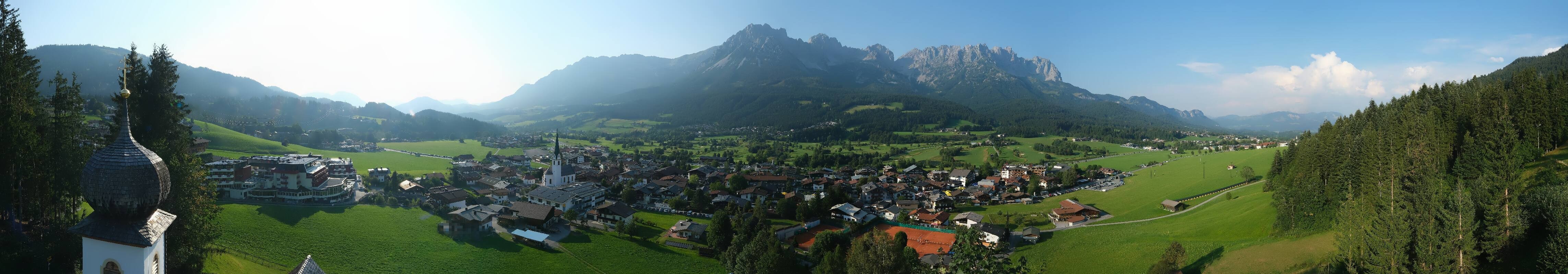 Archiv Foto Webcam Ellmau, Wilder Kaiser