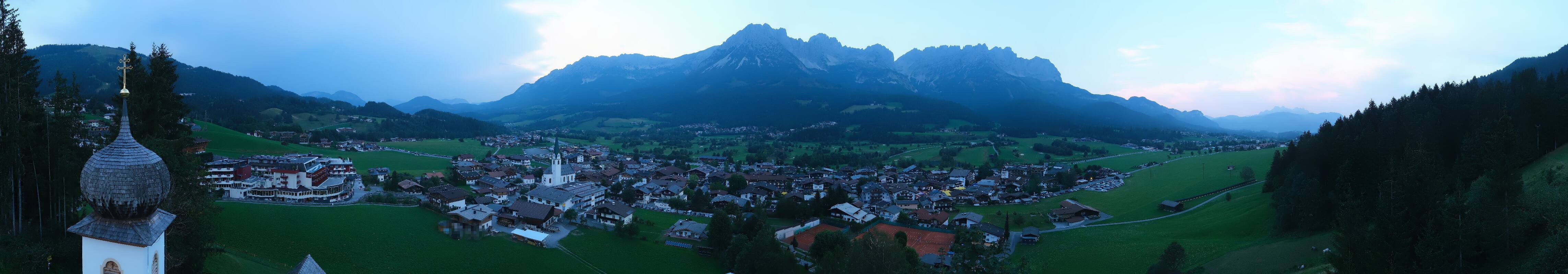 Archiv Foto Webcam Ellmau, Wilder Kaiser