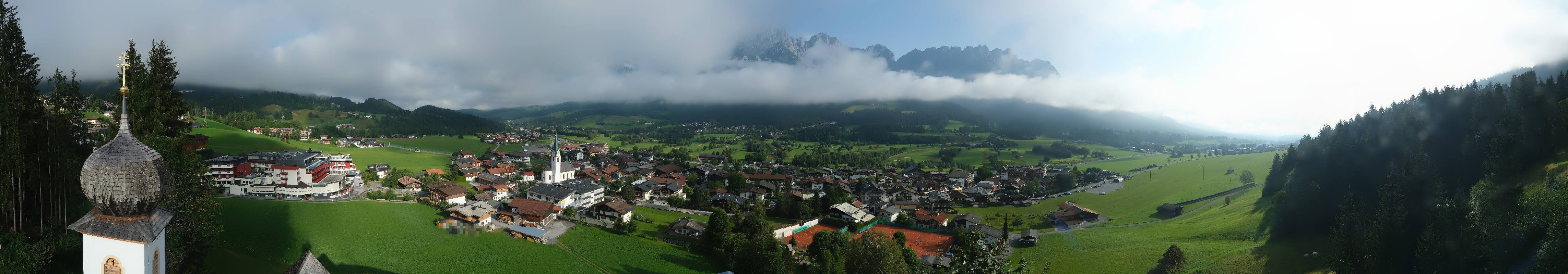 Archiv Foto Webcam Ellmau, Wilder Kaiser