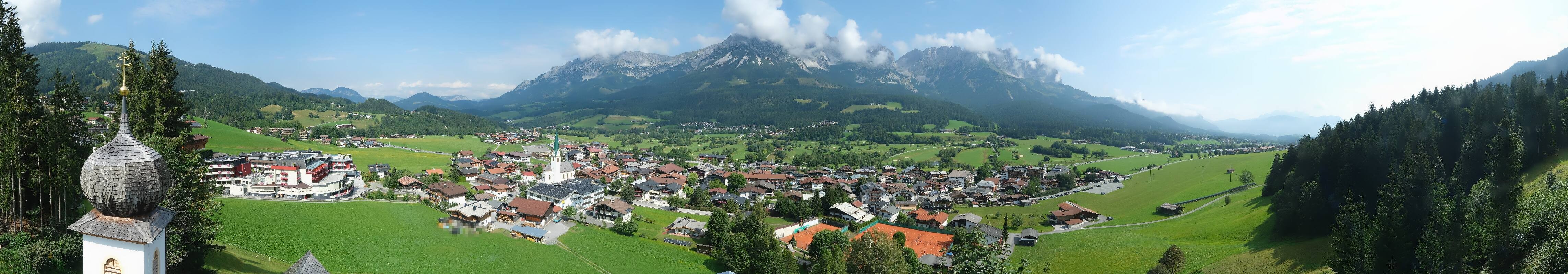 Archiv Foto Webcam Ellmau, Wilder Kaiser