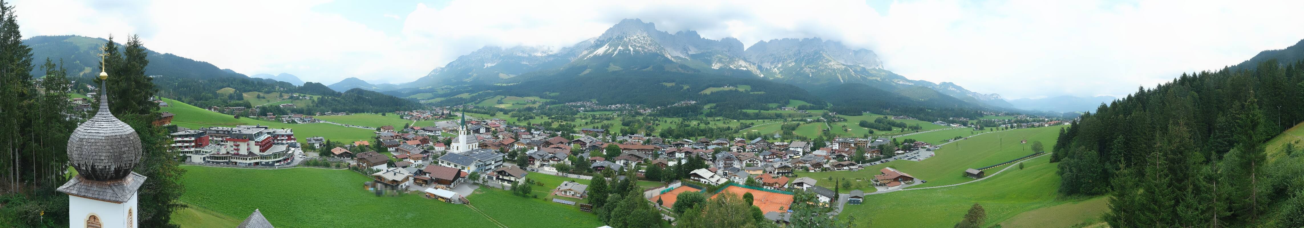 Archiv Foto Webcam Ellmau, Wilder Kaiser