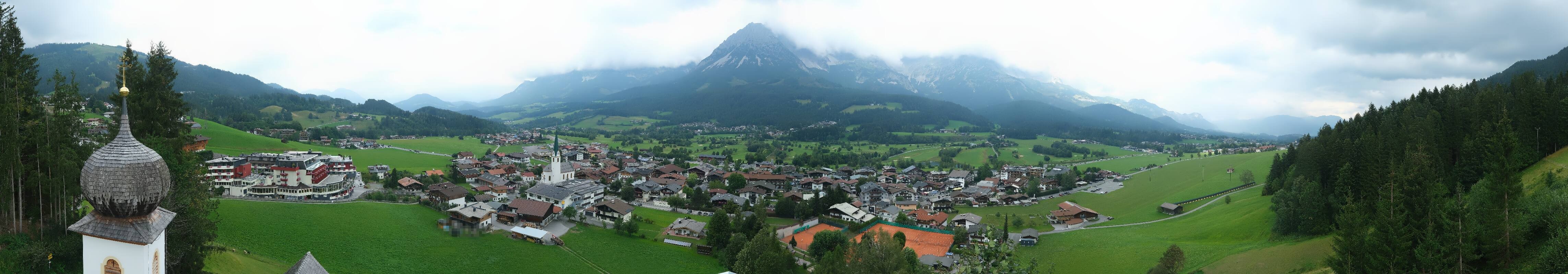 Archiv Foto Webcam Ellmau, Wilder Kaiser