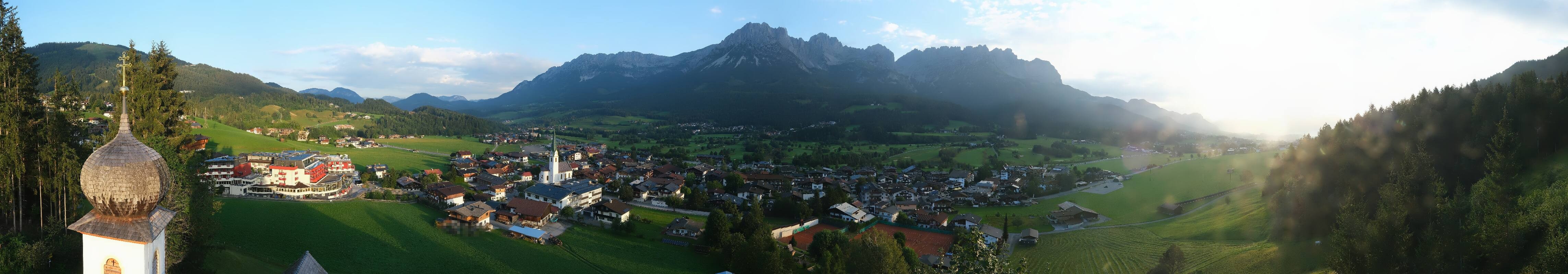 Archiv Foto Webcam Ellmau, Wilder Kaiser