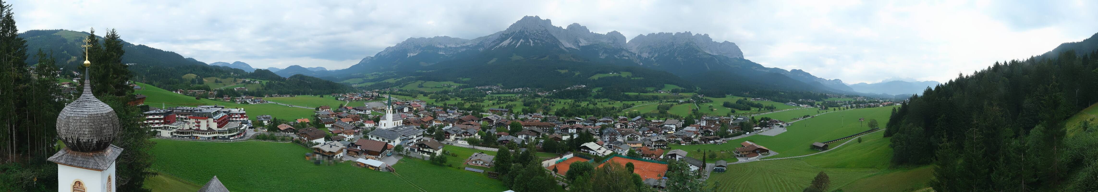 Archiv Foto Webcam Ellmau, Wilder Kaiser