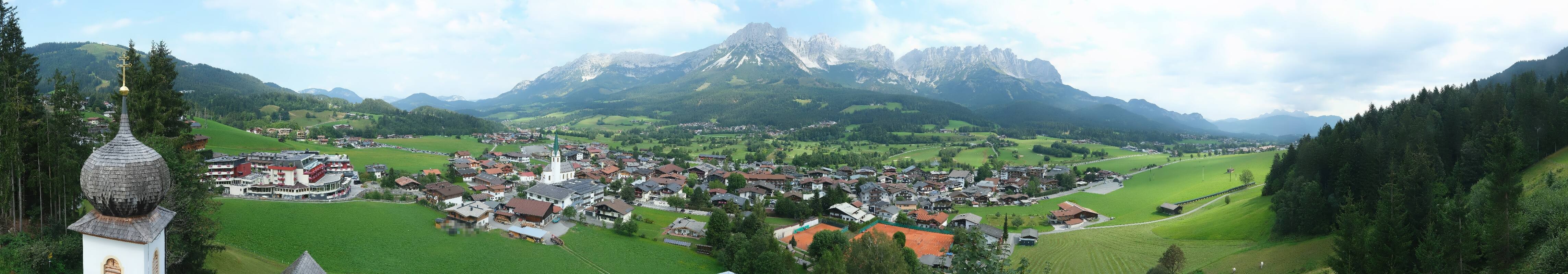 Archiv Foto Webcam Ellmau, Wilder Kaiser