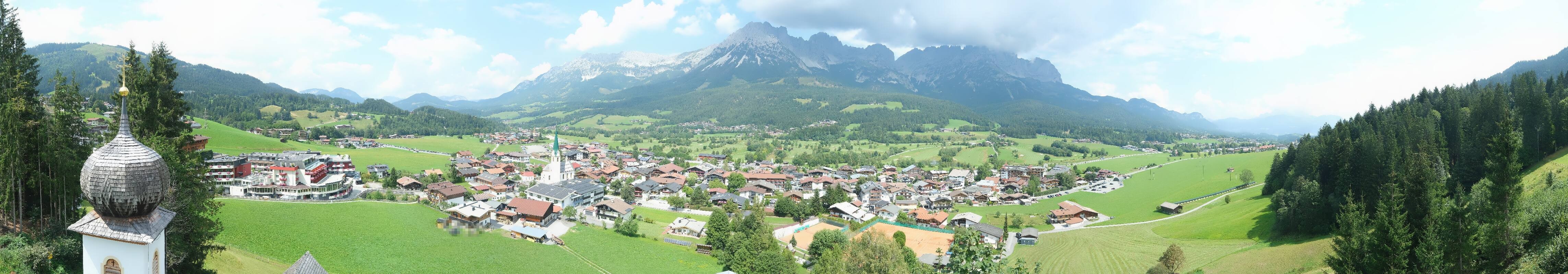 Archiv Foto Webcam Ellmau, Wilder Kaiser