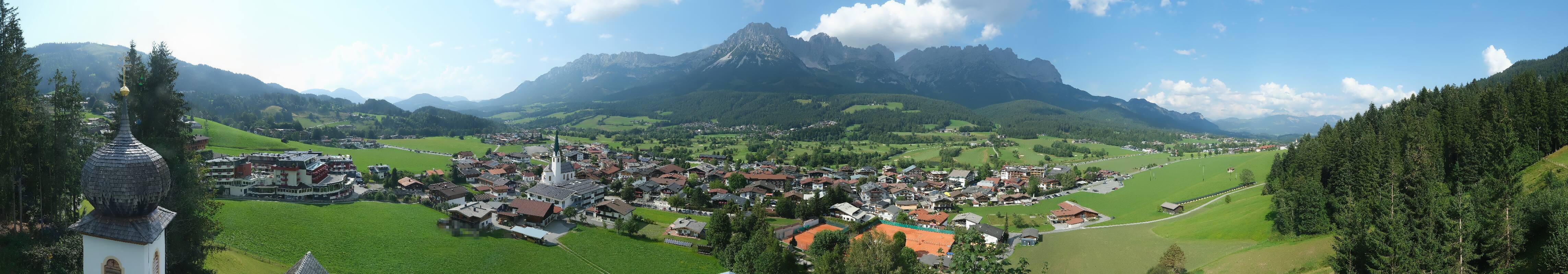 Archiv Foto Webcam Ellmau, Wilder Kaiser
