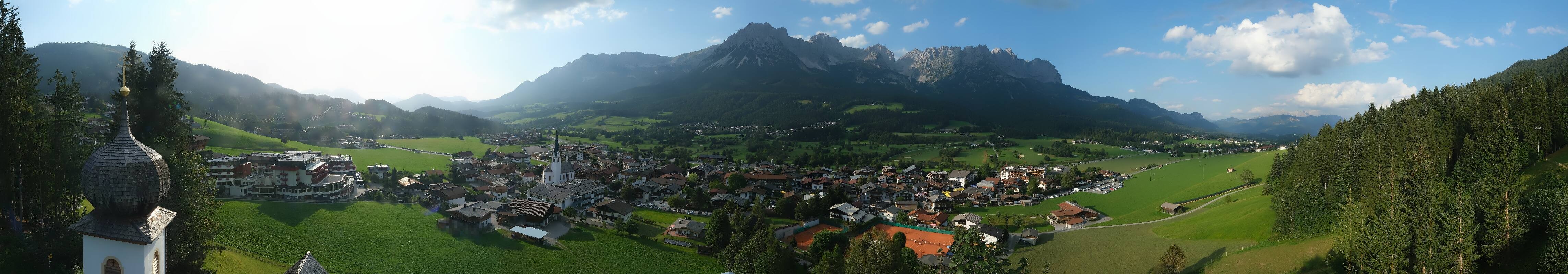 Archiv Foto Webcam Ellmau, Wilder Kaiser
