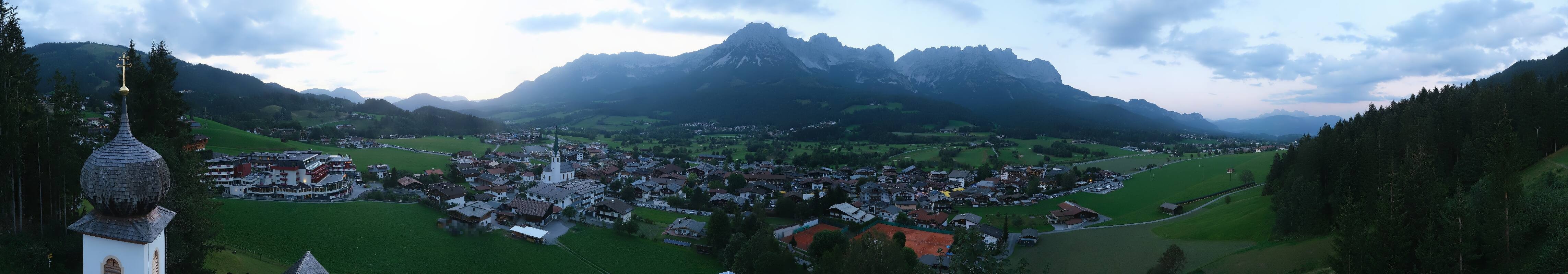 Archiv Foto Webcam Ellmau, Wilder Kaiser