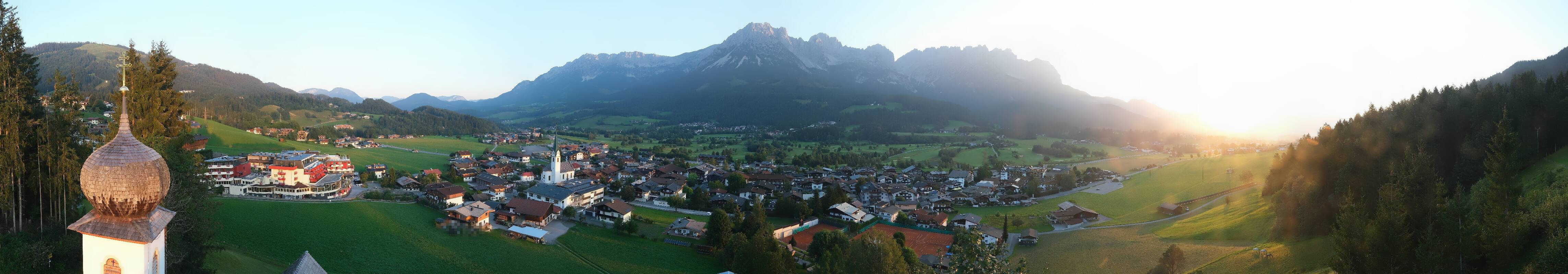 Archiv Foto Webcam Ellmau, Wilder Kaiser