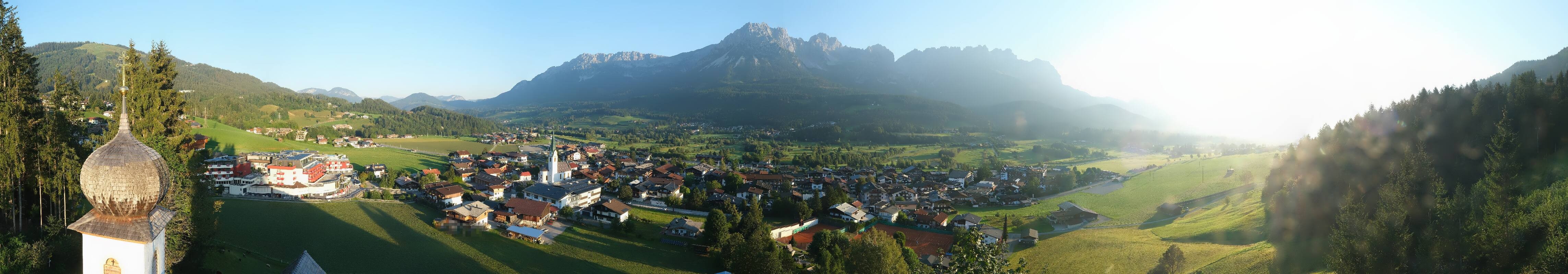 Archiv Foto Webcam Ellmau, Wilder Kaiser