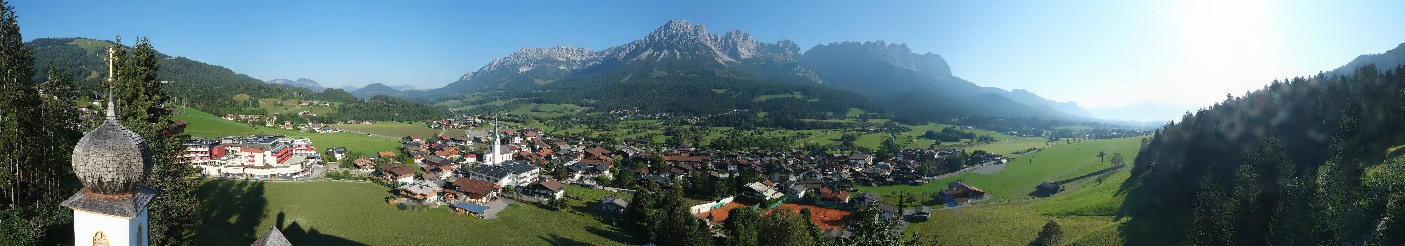 Archiv Foto Webcam Ellmau, Wilder Kaiser