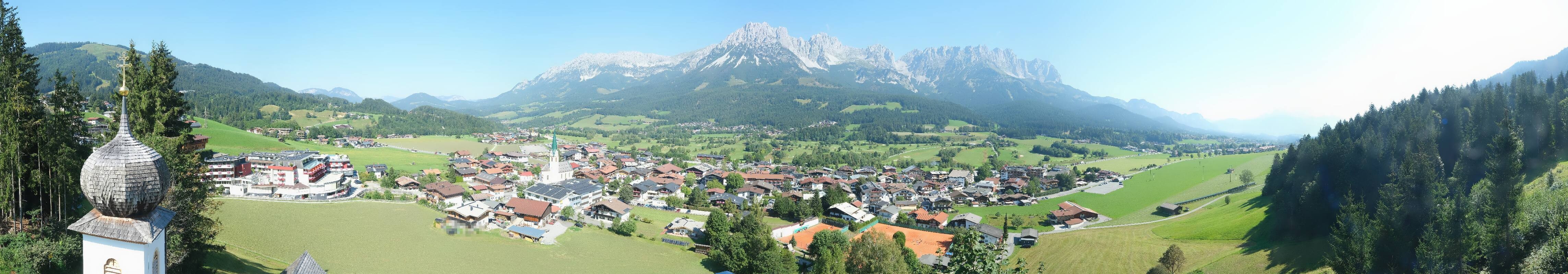 Archiv Foto Webcam Ellmau, Wilder Kaiser
