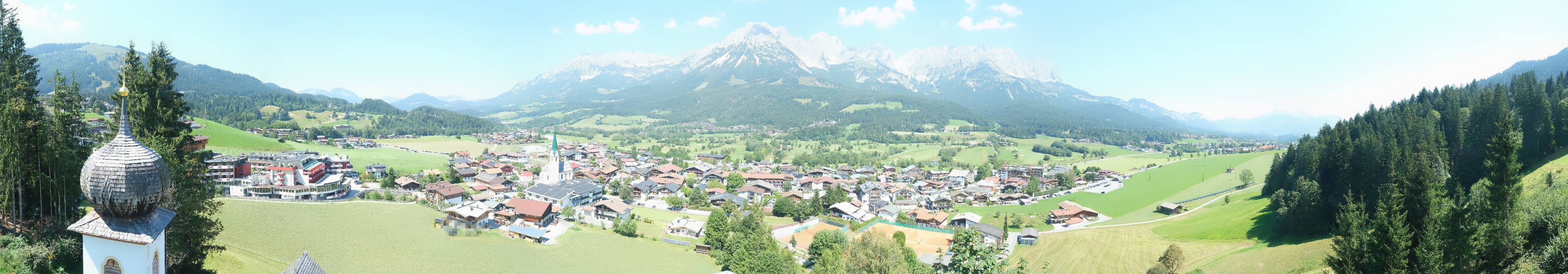 Archiv Foto Webcam Ellmau, Wilder Kaiser